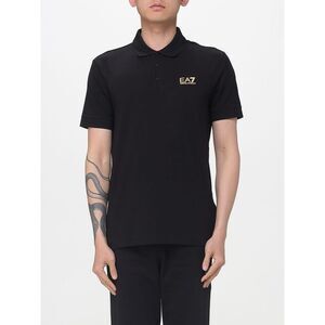 Ea7 Polo Shirt Men Black 1